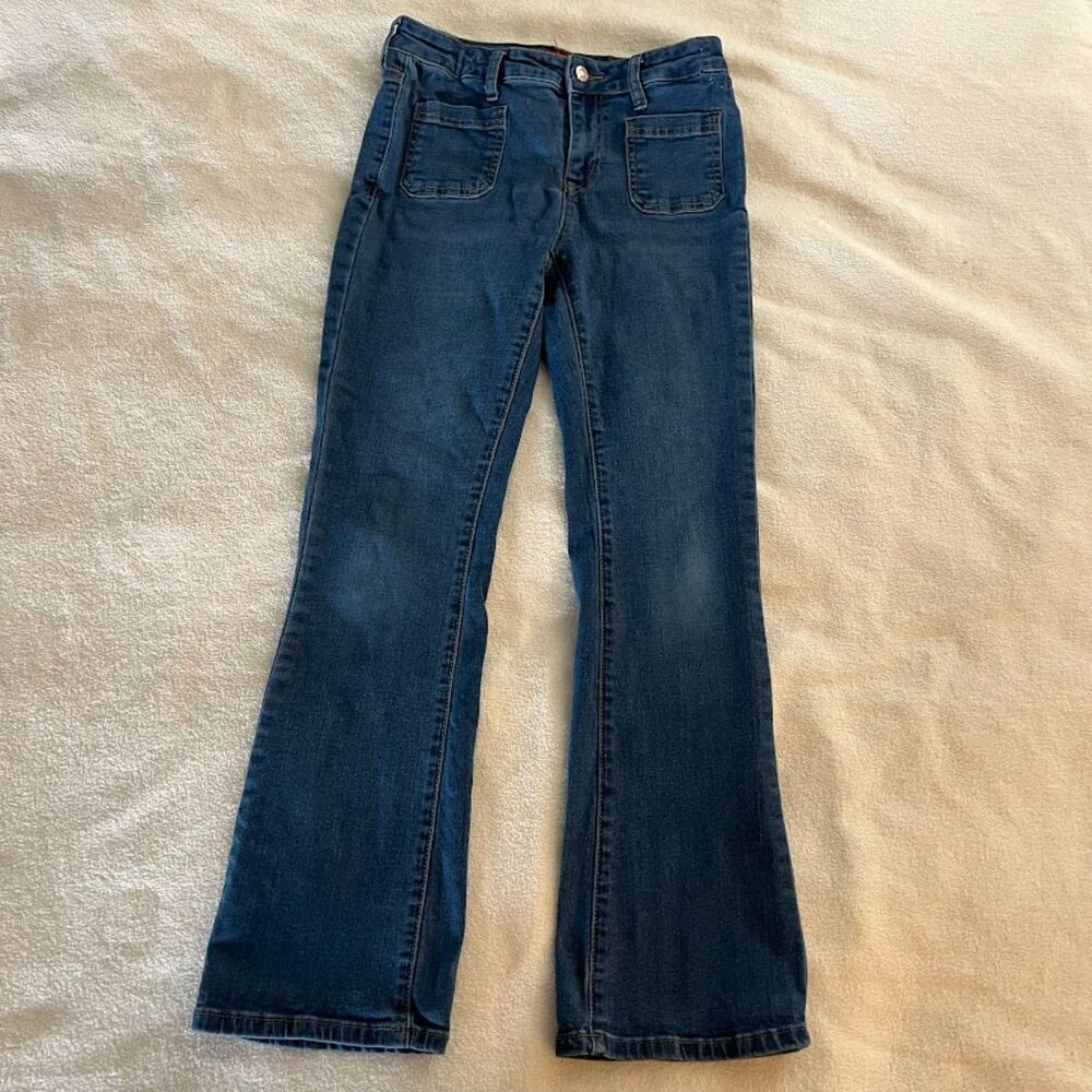 Guess Men's Mid Rise Bootcut Jeans, Size 28x30
